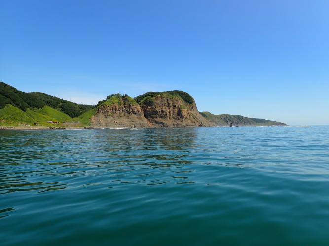 Visibility isn't often good enough to see it, but the coast is very pretty!