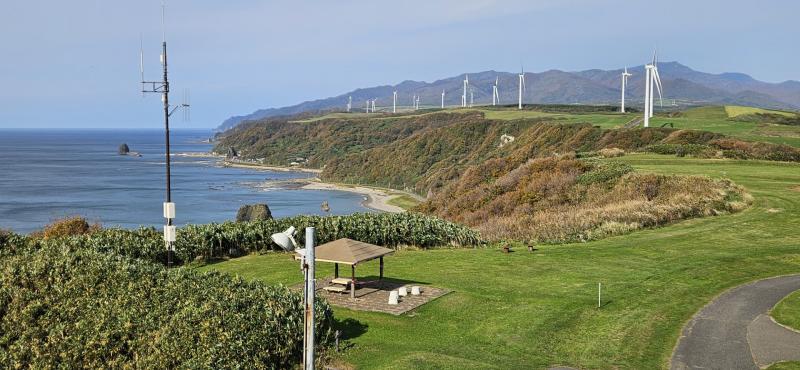 Setana sightseeing (looking north)