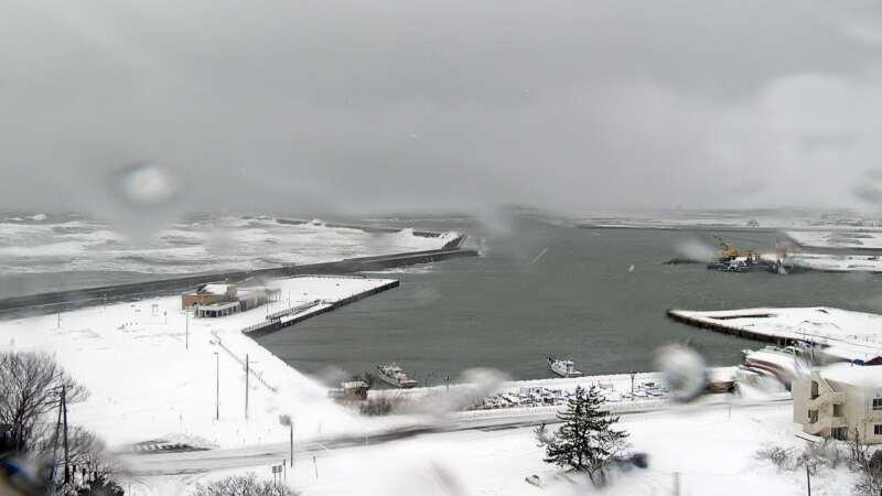 Kashiwazaki Port - 120 km southwest of last landing