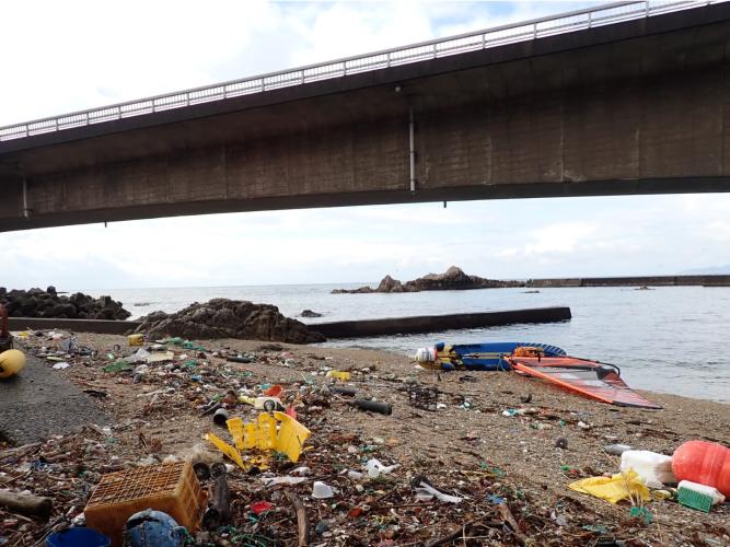 Though the beaches are not always spotless