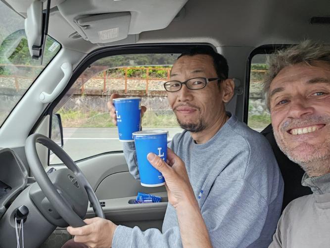Konbini run with Hironori Arai-san