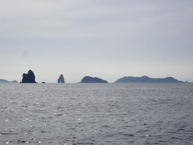Many rocks and islands offer no good landings, unless you are an osprey