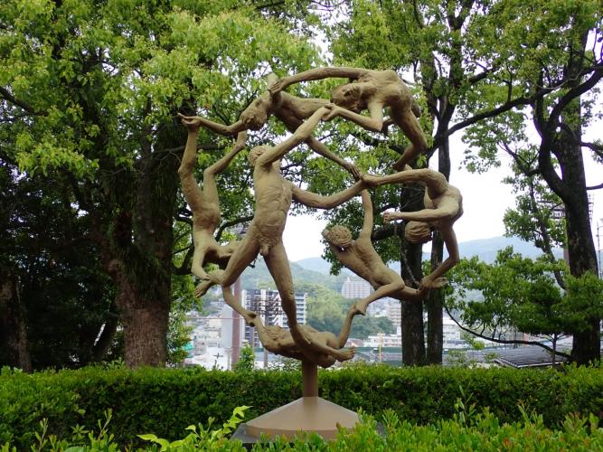 One of many other statues that have been donated to the park