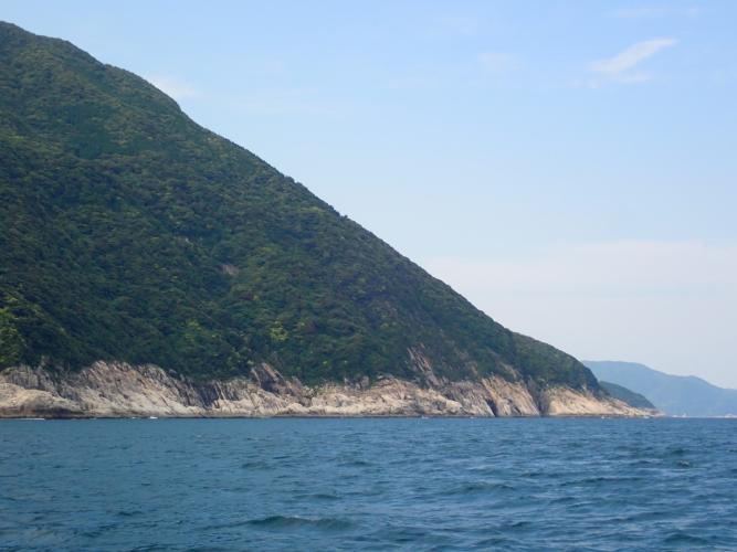 Now heading north on the Ōsumi Peninsula...