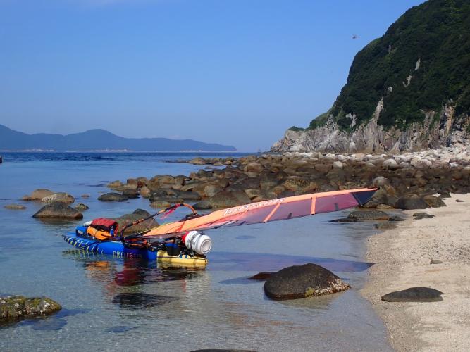 Kashiwajima enjoys a spectacular setting